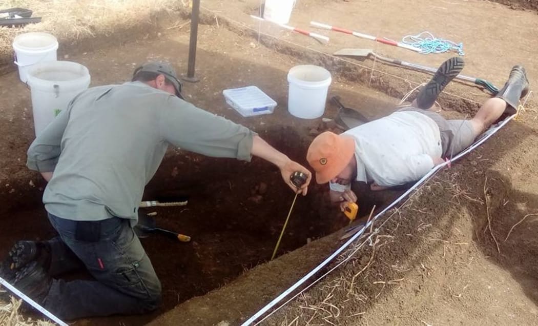 Excavations underway.