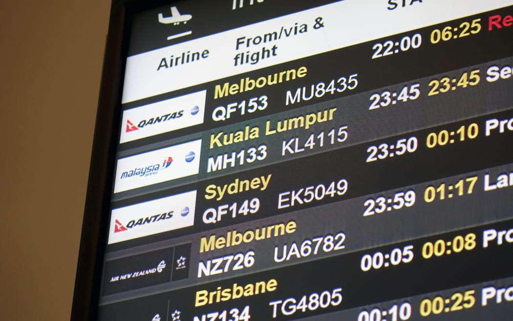 Muhammad Rizalman arrived in Auckland on flight MH133 with two New Zealand police officers and two officers from Malaysia's Armed Forces.