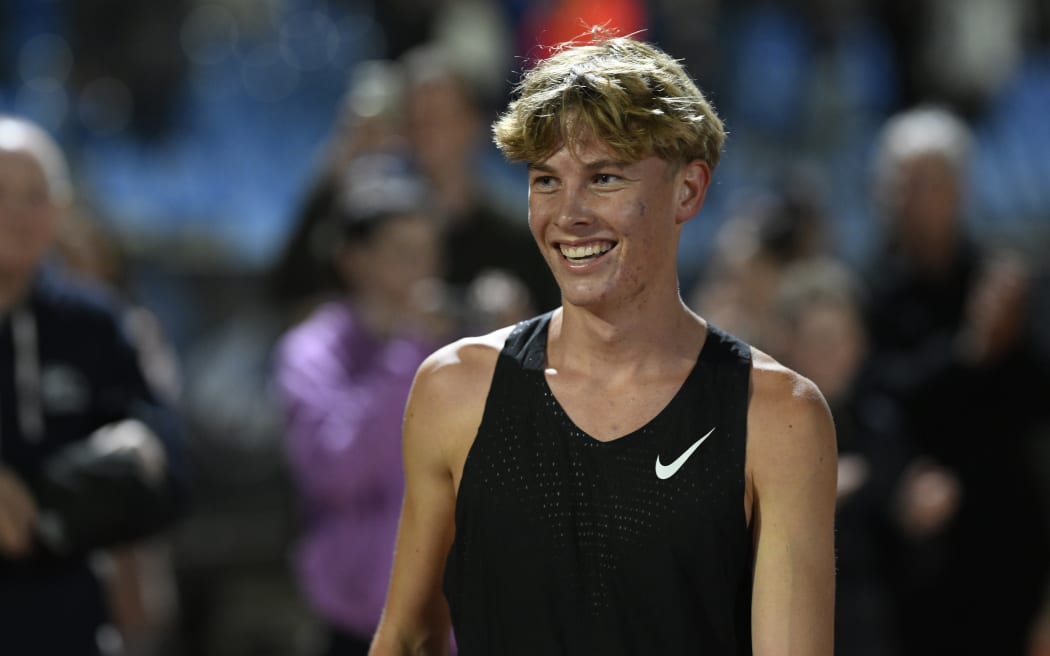 New Zealand runner Sam Ruthe.