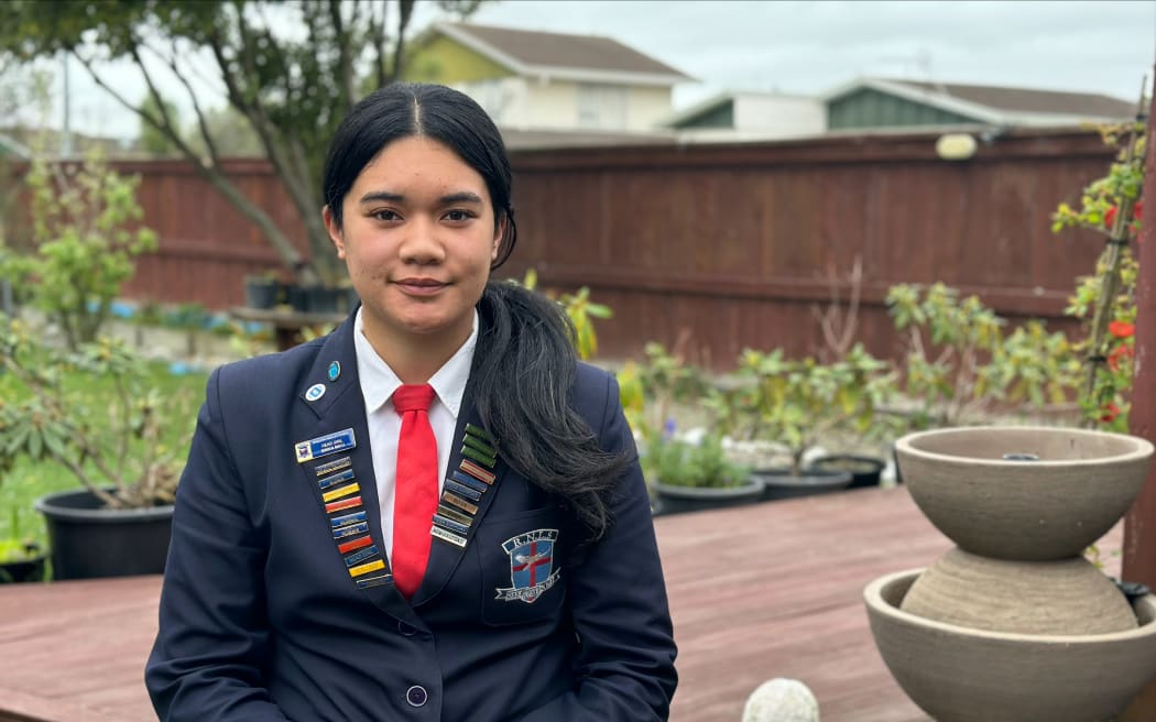 Head Girl of Rangiora New Life School, Avinis Siasau Ma'u