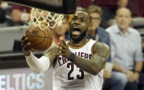 Le Bron James has surpassed Michael Jordan as the highest scorer in NBA play-off history.