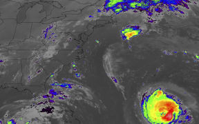 Hurricane Florence heading towards the US East Coast.