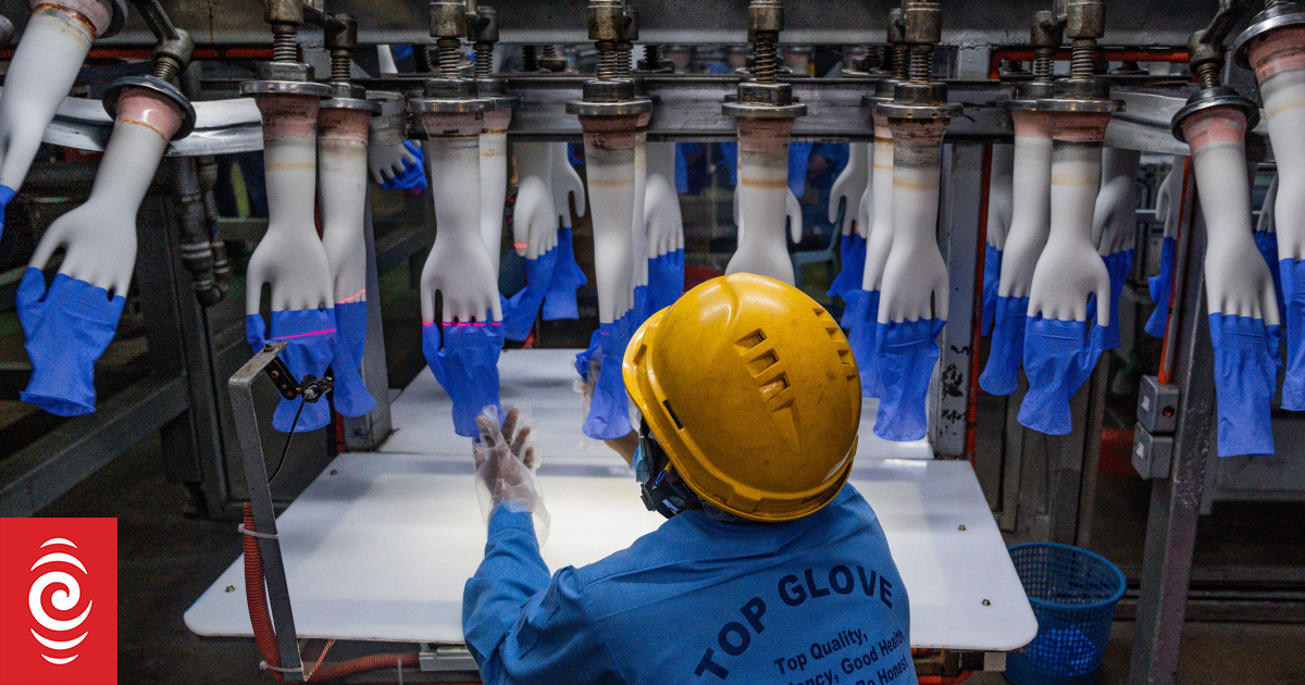 US seizes Malaysia's Top Glove shipment on forced labour concerns RNZ