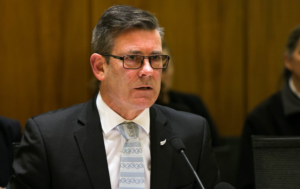 Minister for ACC Michael Woodhouse answers questions from the Transport and Industrial Relations Committee on the budget spend for ACC.