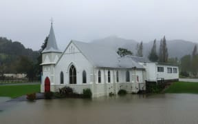 April brought extremely high rainfall to Northland, including in Kāeo, seen here in the aftermath of ex-tropical Cyclone Tam.