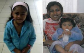 Juwairiyah Kalim - known as Jojo  (left)  and a photo of her and her mother Pakeeza Faizal, also known as Mubarak Yusuf.