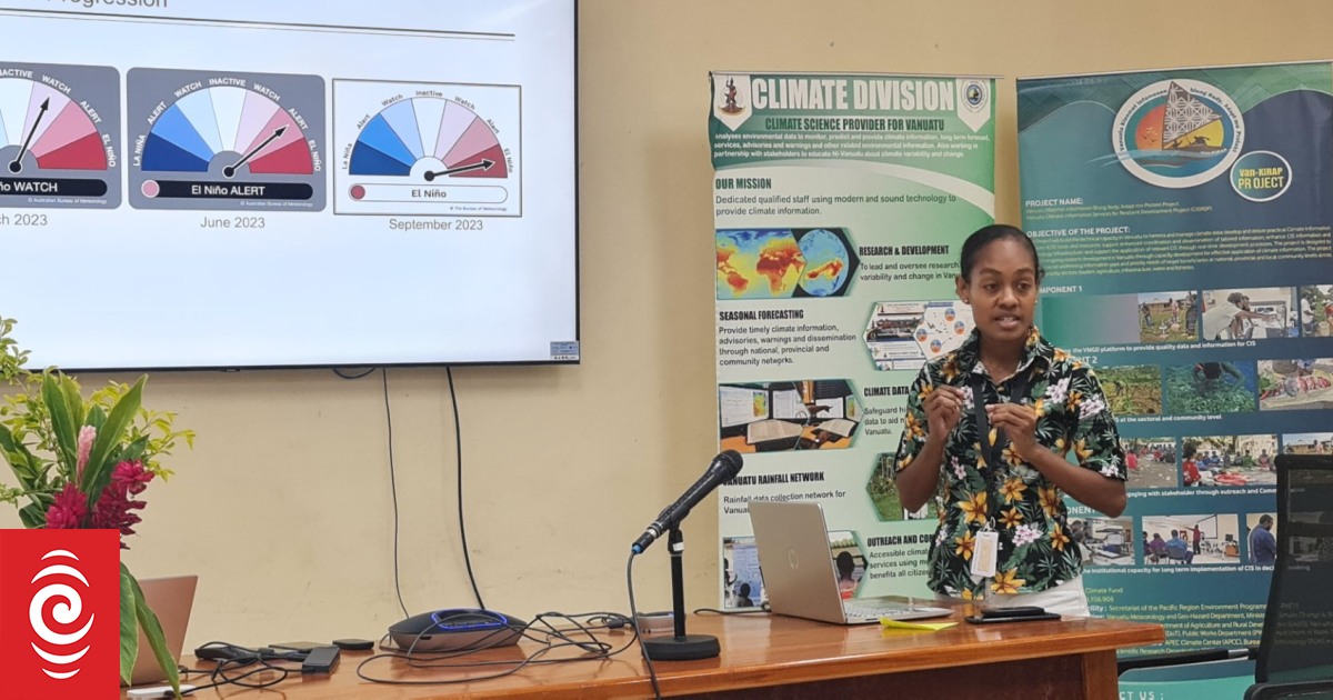 Ni-Vanuatu advised to store water to prepare for El Nino impacts - Vimarsana News