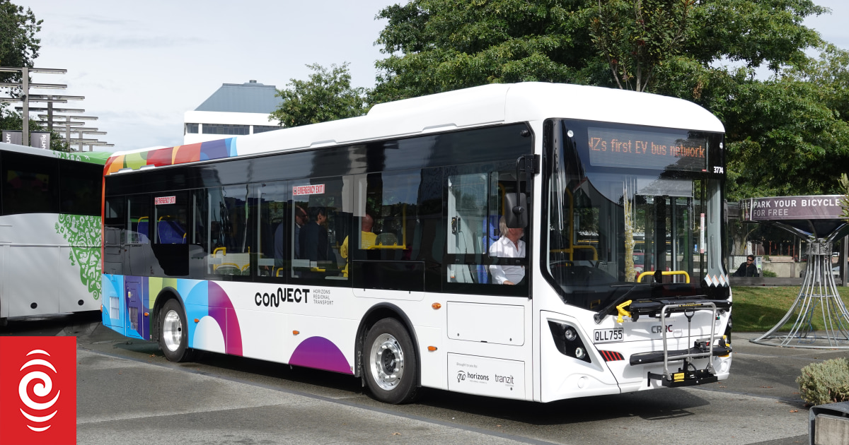 Po raz pierwszy w Nowej Zelandii autobusy Palmerston North stały się w 100% elektryczne