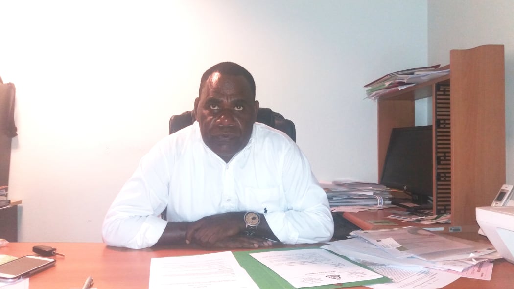 Vanuatu Statistics Dept head Simil Johnson