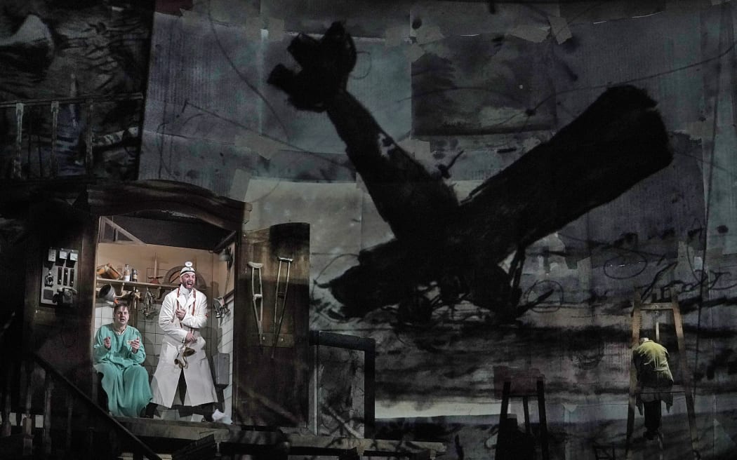 A scene from Wozzeck at The Met