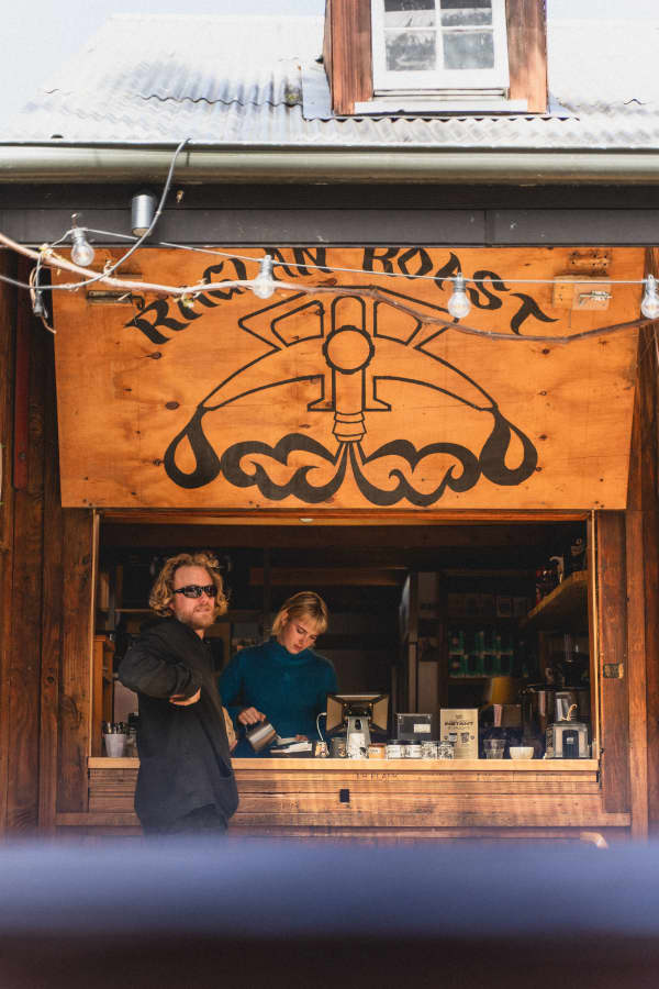 One of 12 Raglan Roast locations around New Zealand.