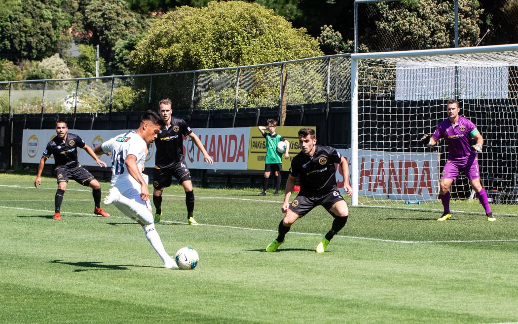 Auckland City's Logan Rogerson has plenty of experience playing in the Pacific.