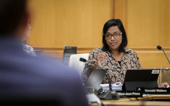 Labour MP Vanushi Walters in committee