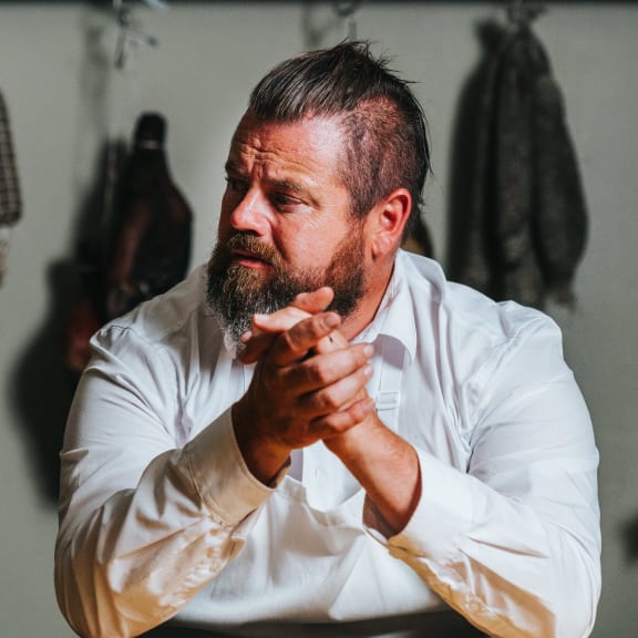 Amisfield chef Vaughan Mabee.