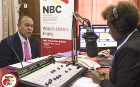 PNG Communications Minister Sam Basil