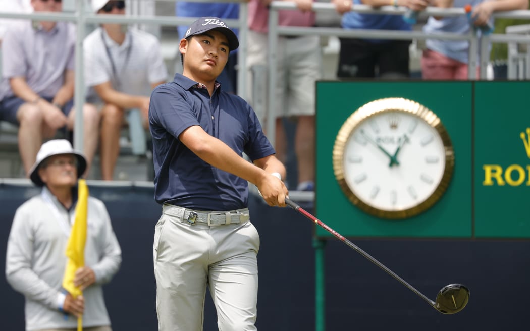 New Zealand golfer Kazuma Kobori