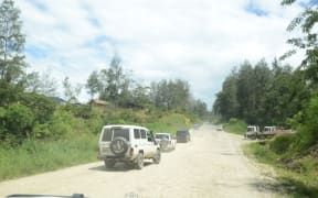 The Highlands Highway in Papua New Guinea