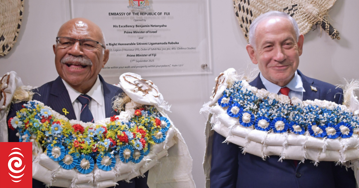 'Brothers' Netanyahu and Rabuka defy criticism to open Fiji's embassy in Jerusalem