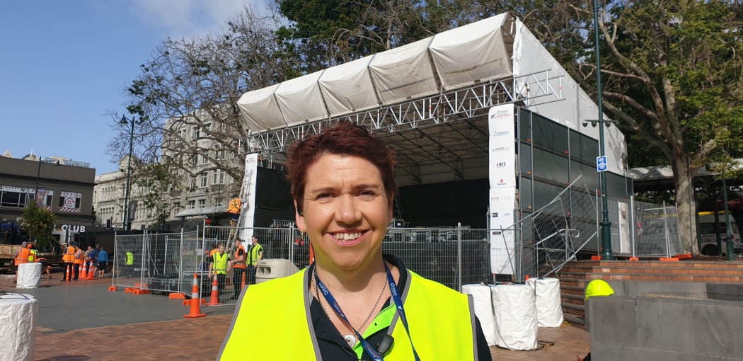 Masters Games manager Vicki Kestila says the Octagon has been transformed into the main hub for the event.