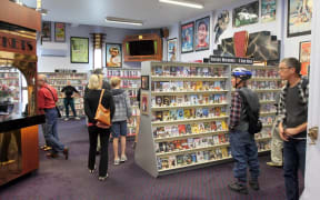 Alice in Videoland DVD shop