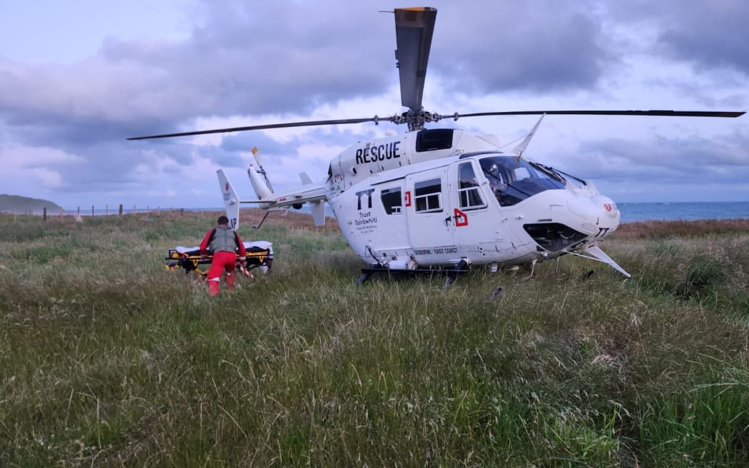 The Trust Tairāwhiti Eastland Rescue Helicopter services areas from Mahia (pictured) to inland hill country to the far reaches of the East Coast, but without an Instrument Flight Rules-capable aircraft the team can be hampered from taking to the air.