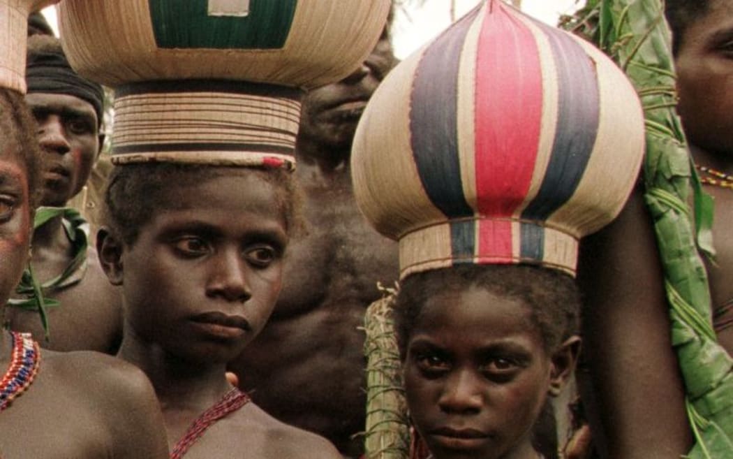Children on Bougainville, PNG