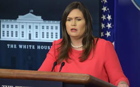 White House Press Secretary Sarah Huckabee Sanders