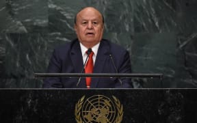 Yemen's exiled President Abd-Rabbu Mansour Hadi addressed the United Nations General Assembly last month.