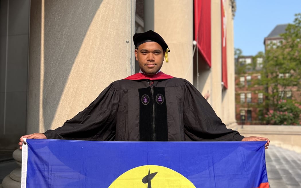 Joseph Xulue is the first person of Kanak heritage to graduate from Harvard Law School
