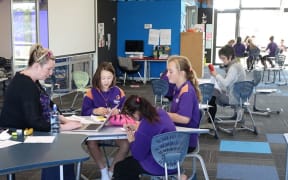At Rāwhiti School, team teaching and large classrooms are now the norm.