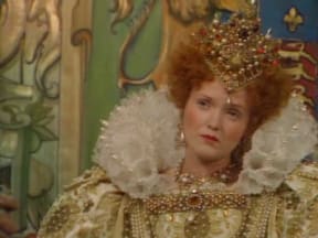 Miranda Richardson as Queen Elizabeth 1 in Blackadder