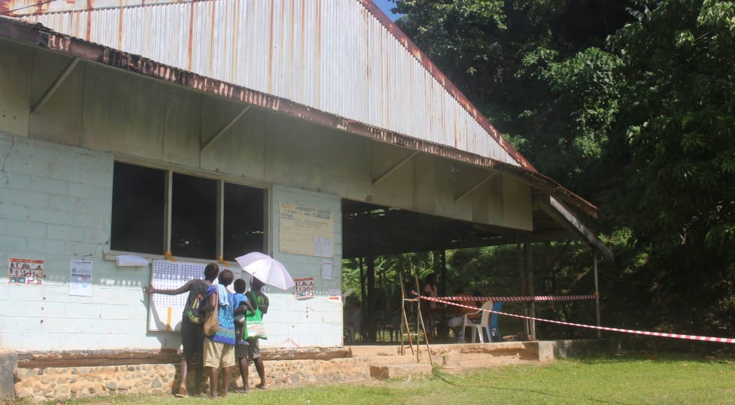 Voting in the Western Province of Solomon Islands