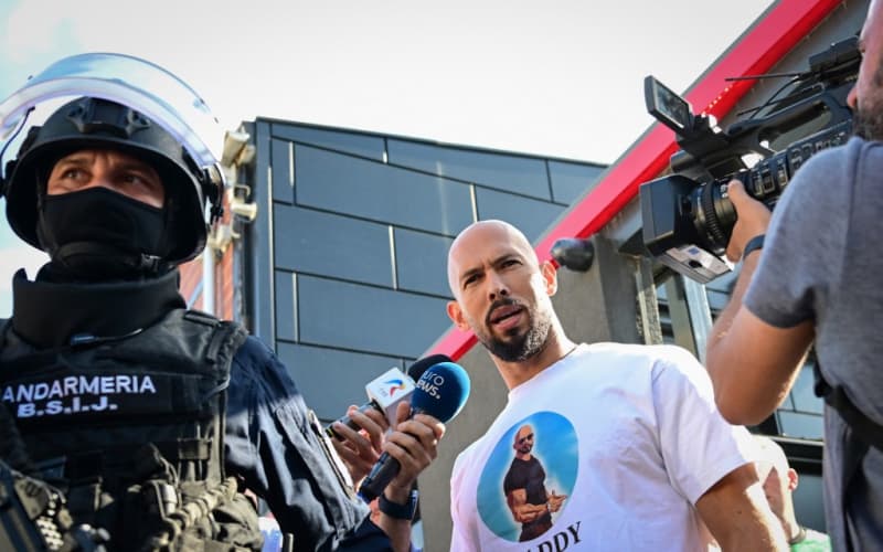 Romanian police raid Andrew Tate's home amid human trafficking probe | RNZ