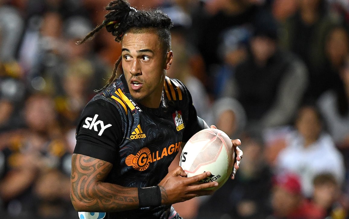 Sean Wainui.Chiefs v Blues, Super Rugby, FMG Waikato Stadium, Hamilton, New Zealand. 26 March 2021