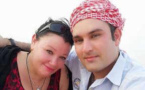 Lisa Petersen, from Whangārei, and her Pakistani partner Babar Khan, who lives in Dubai, met online in 2016.