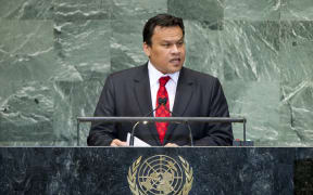 Sprent Arumogo Dabwido, President of the Republic of Nauru, addresses the general debate of the sixty-seventh session of the General Assembly on 2012.