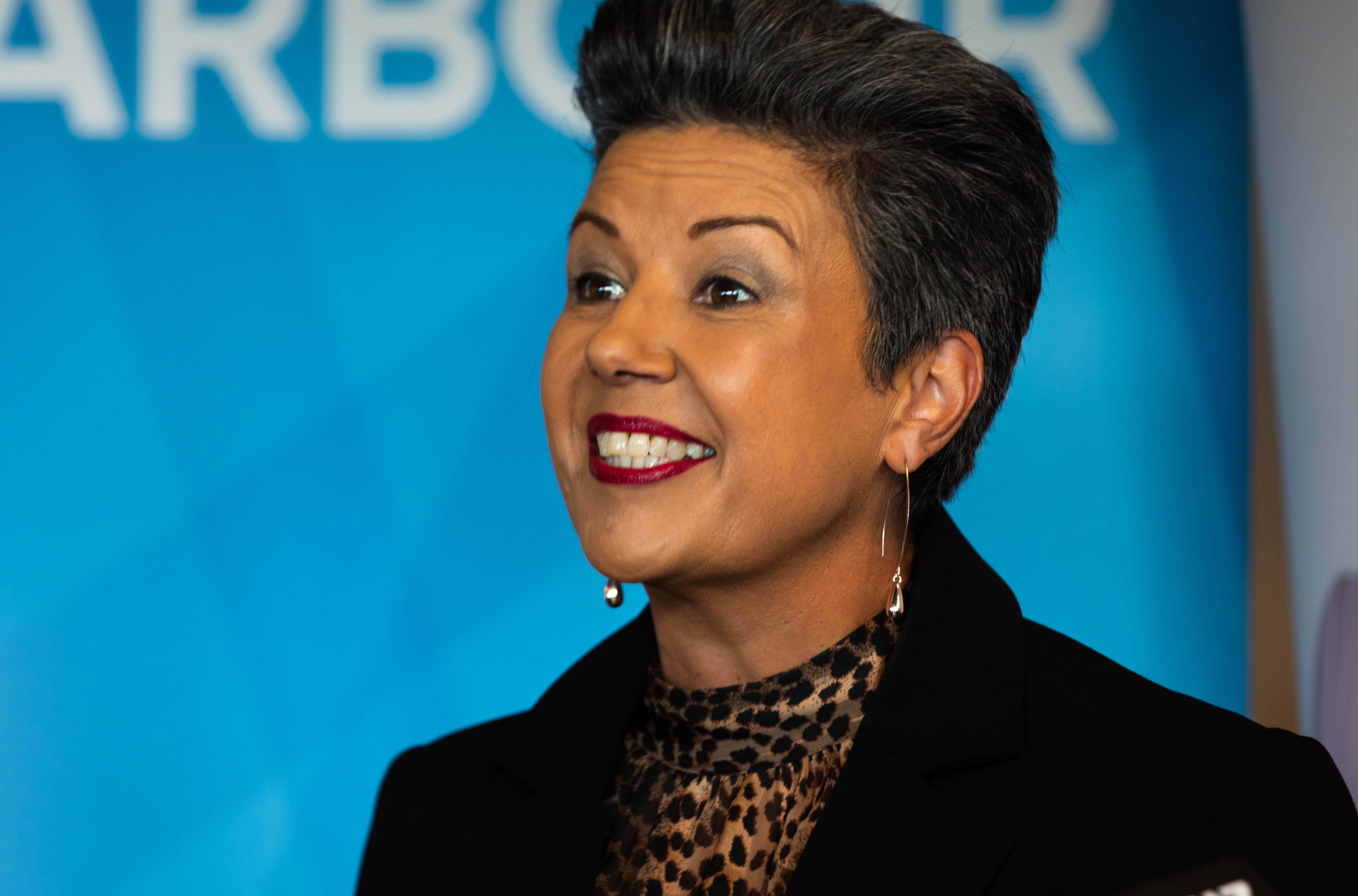 Paula Bennett announcing her retirement from politics.