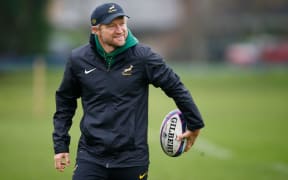 Tony Brown (Attack Coach) of the Springboks.