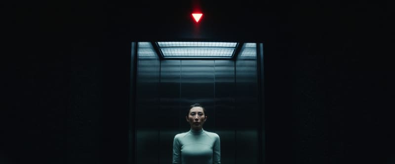 Dichen Lachman in "Severance," now streaming on Apple TV+.