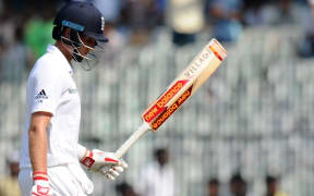 Jo Root loses his wicket on day one of the 5th Test.