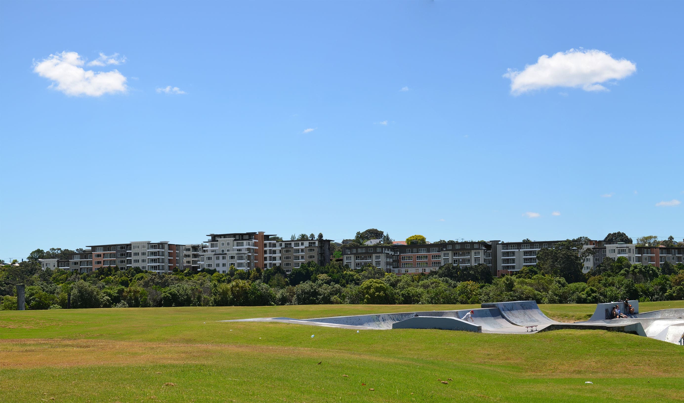 An artist's impression of the planned 600-bed retirement complex in Devonport, Auckland.