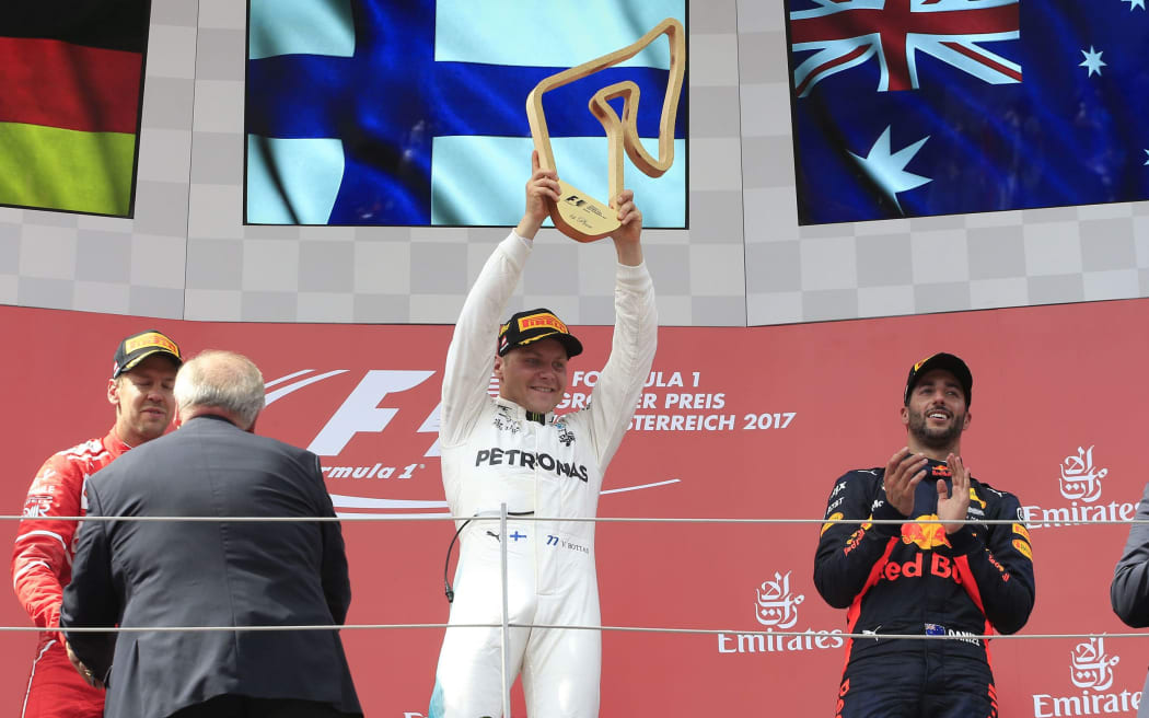 Mercedes driver Valtteri Bottas
