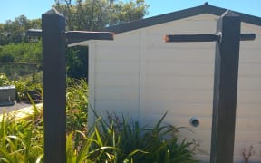The frame without the bell - a school bell that had been at Kelburn Normal School in Wellington for more than 100 years was reportedly taken on Tuesday 11 February, 2025.