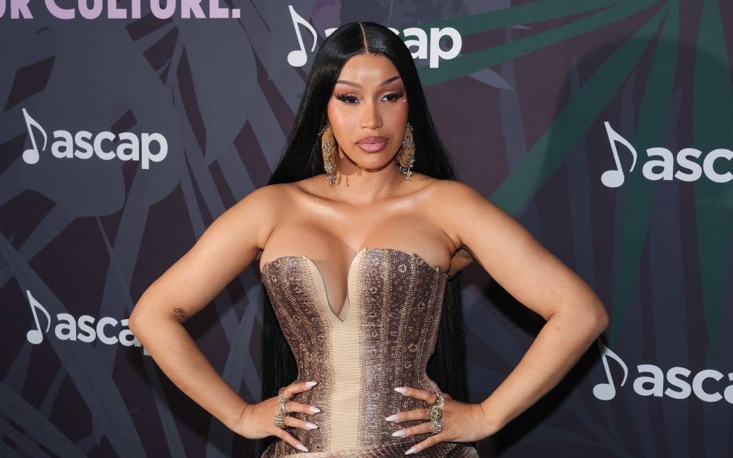 LOS ANGELES, CALIFORNIA - JUNE 08: Cardi B attends the 2025 ASCAP Rhythm & Soul Awards at the Four Seasons Hotel Los Angeles at Beverly Hills on June 08, 2025 in Los Angeles, California.   Kevin Winter/Getty Images/AFP (Photo by KEVIN WINTER / GETTY IMAGES NORTH AMERICA / Getty Images via AFP)