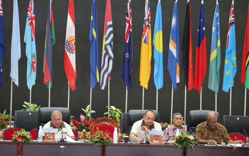 The 53rd Pacific Island Leaders' Meeting in Tonga.