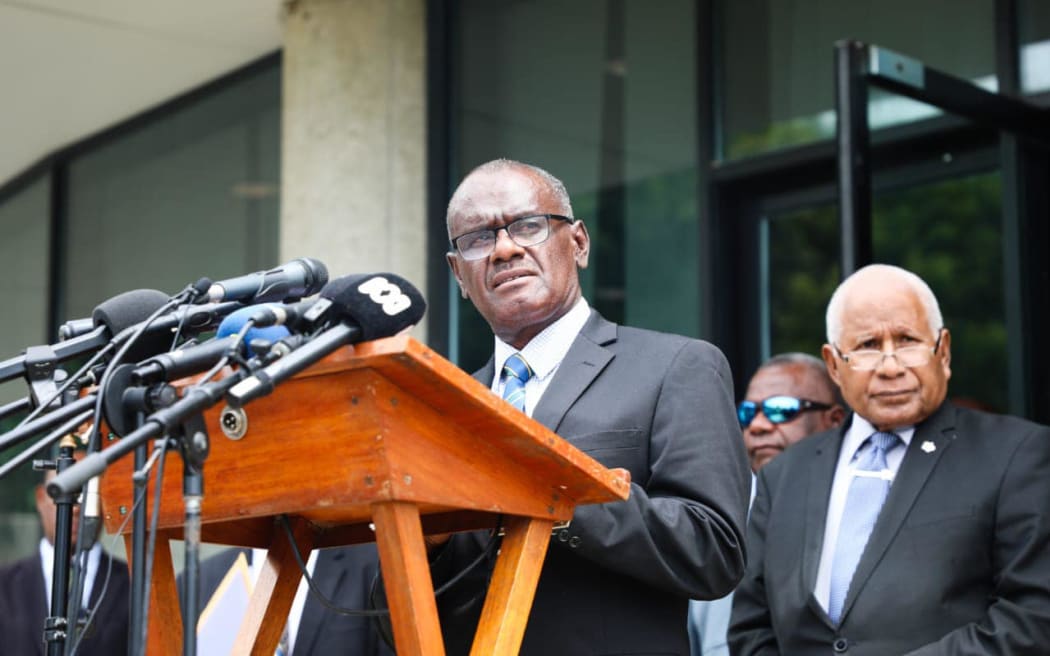Prime Minister Jeremiah Manele
