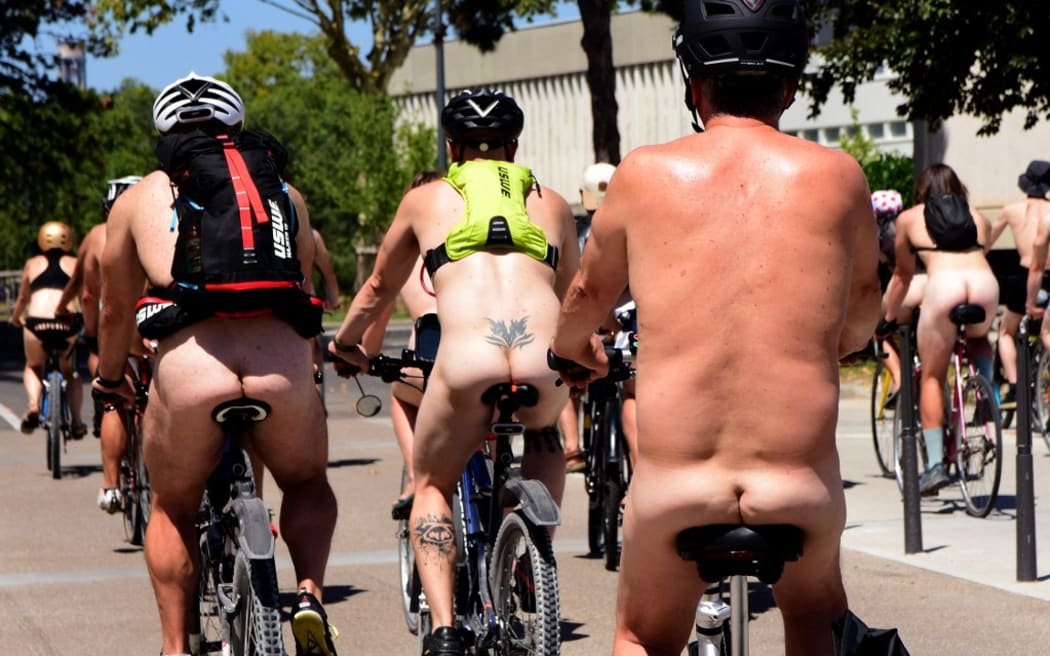 World Naked Bike Ride in France, July 2022