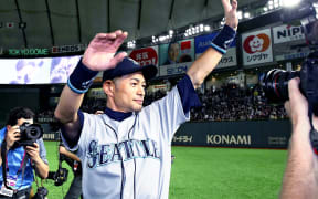 Ichiro Suzuki of the Seattle Mariners, 2019.
