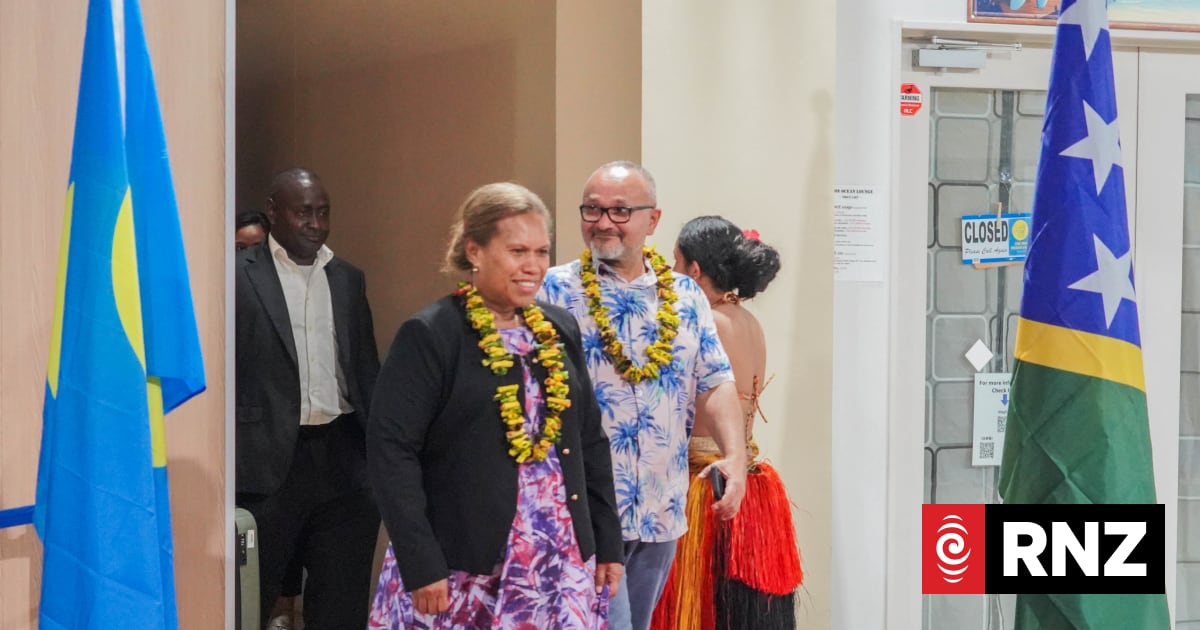 Solomon Island PM Wale rushes home from Palau after confidence challenge launched