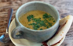 Lentil soup from Ima Cuisine, the Middle Eastern restaurant run by Yael Shochat